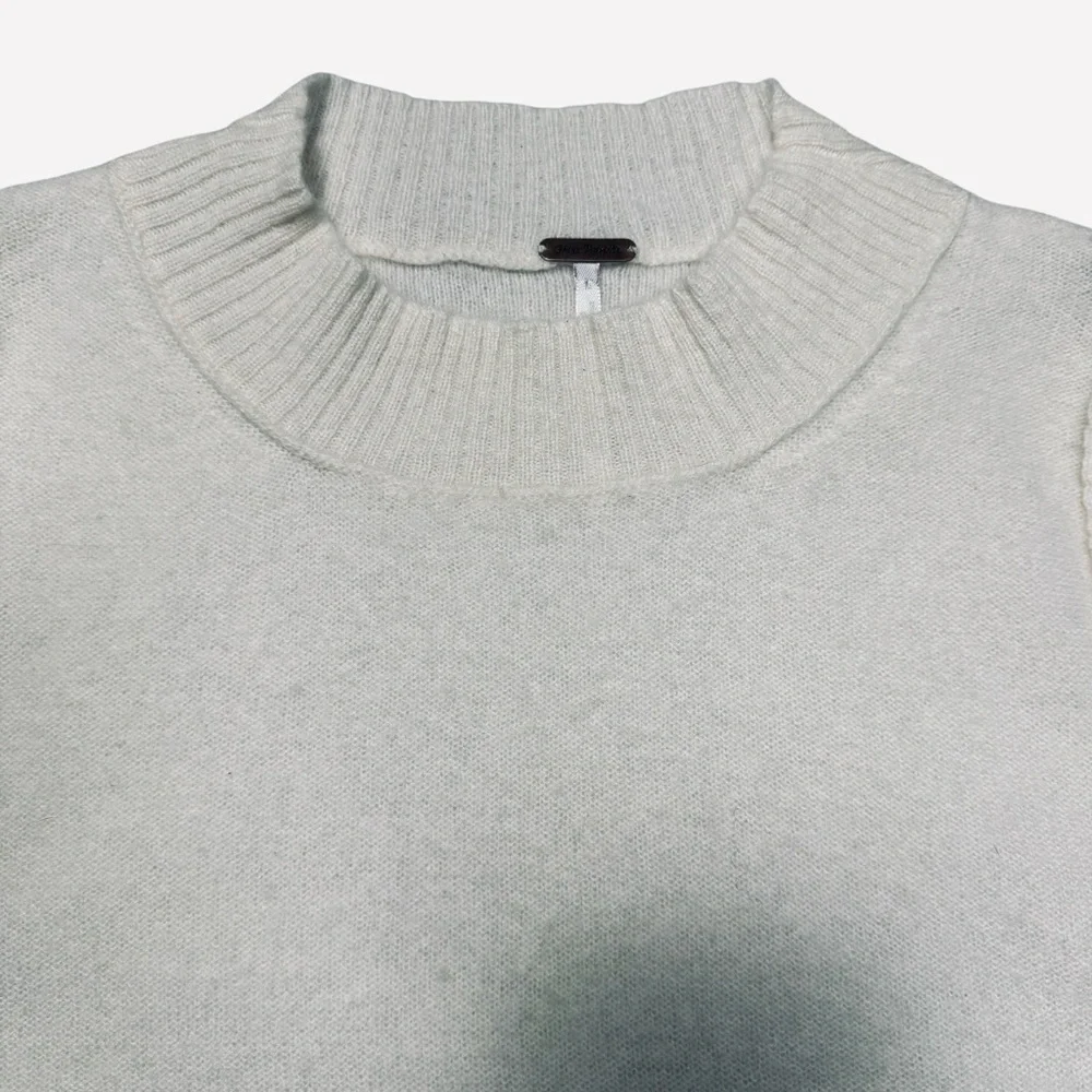 Free People Staycation Cashmere Pullover In Cream Size M